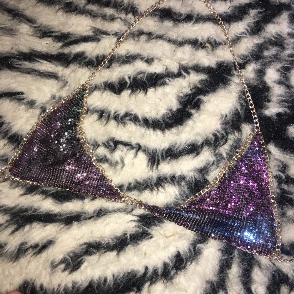 chain adjustable bra top